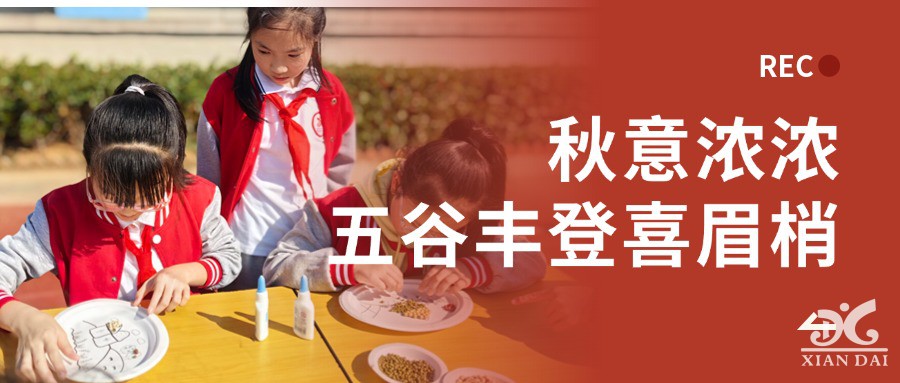 秋意濃濃，五谷豐登喜眉梢！